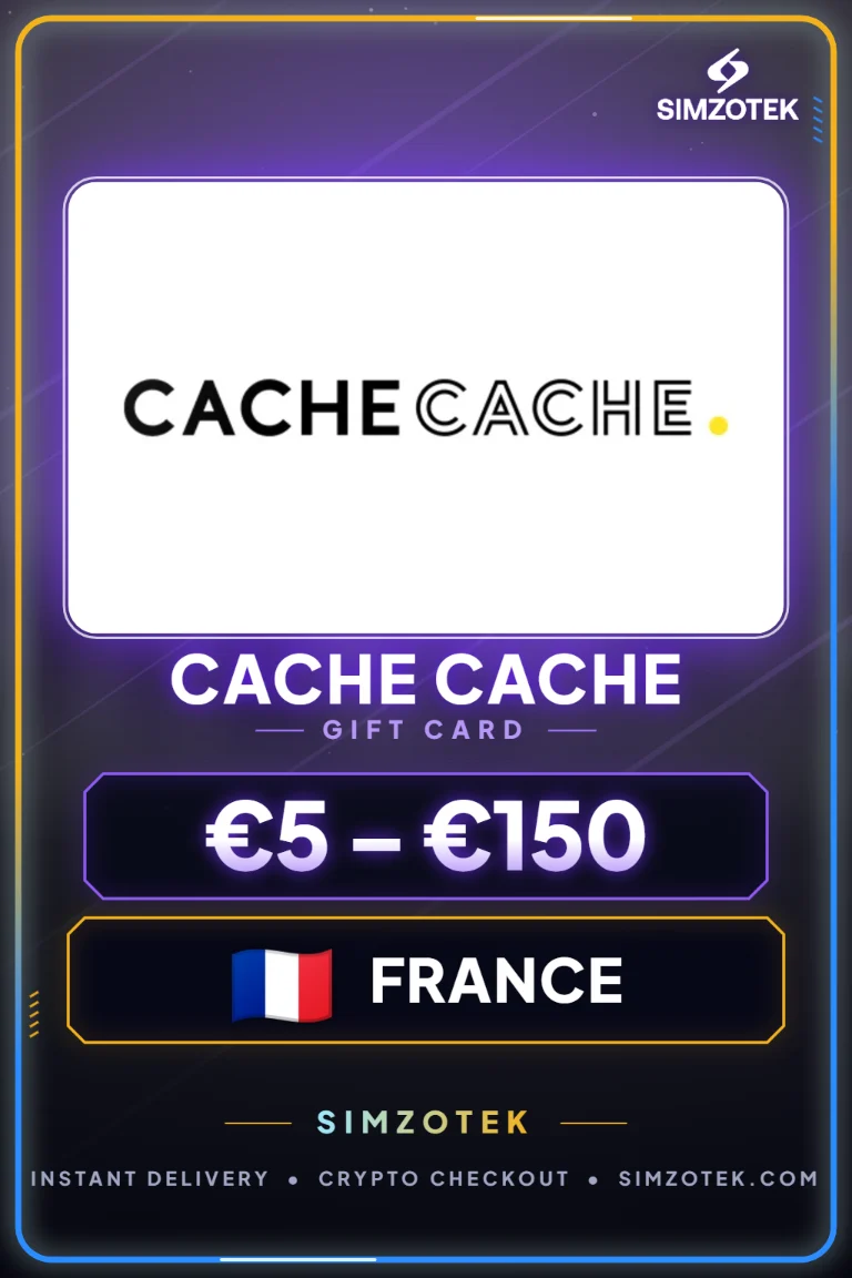 Dárková karta Cache Cache (Francie)