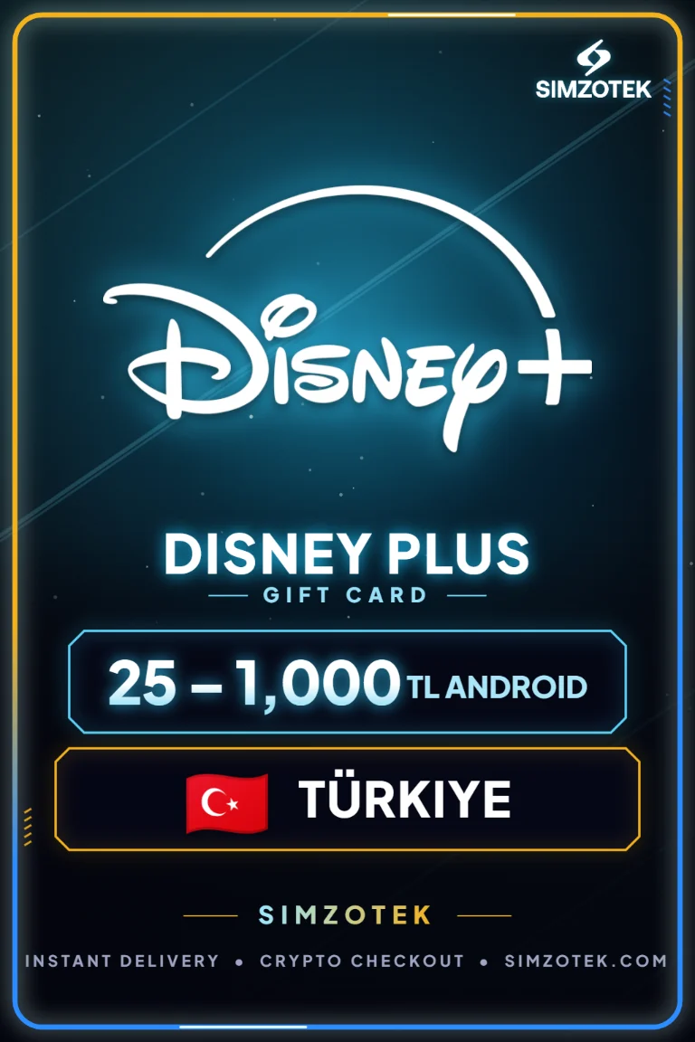 Disney Plus Gift Cards (Turkey)