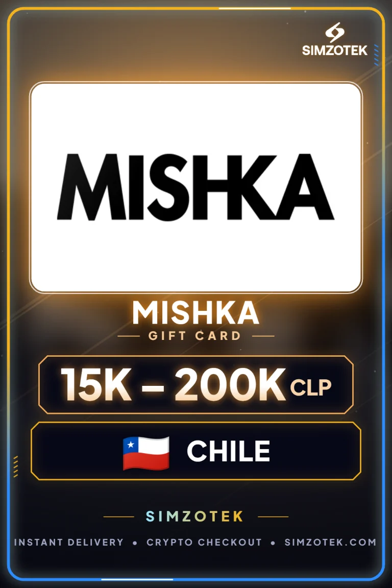 Dárková karta Mishka (Chile)