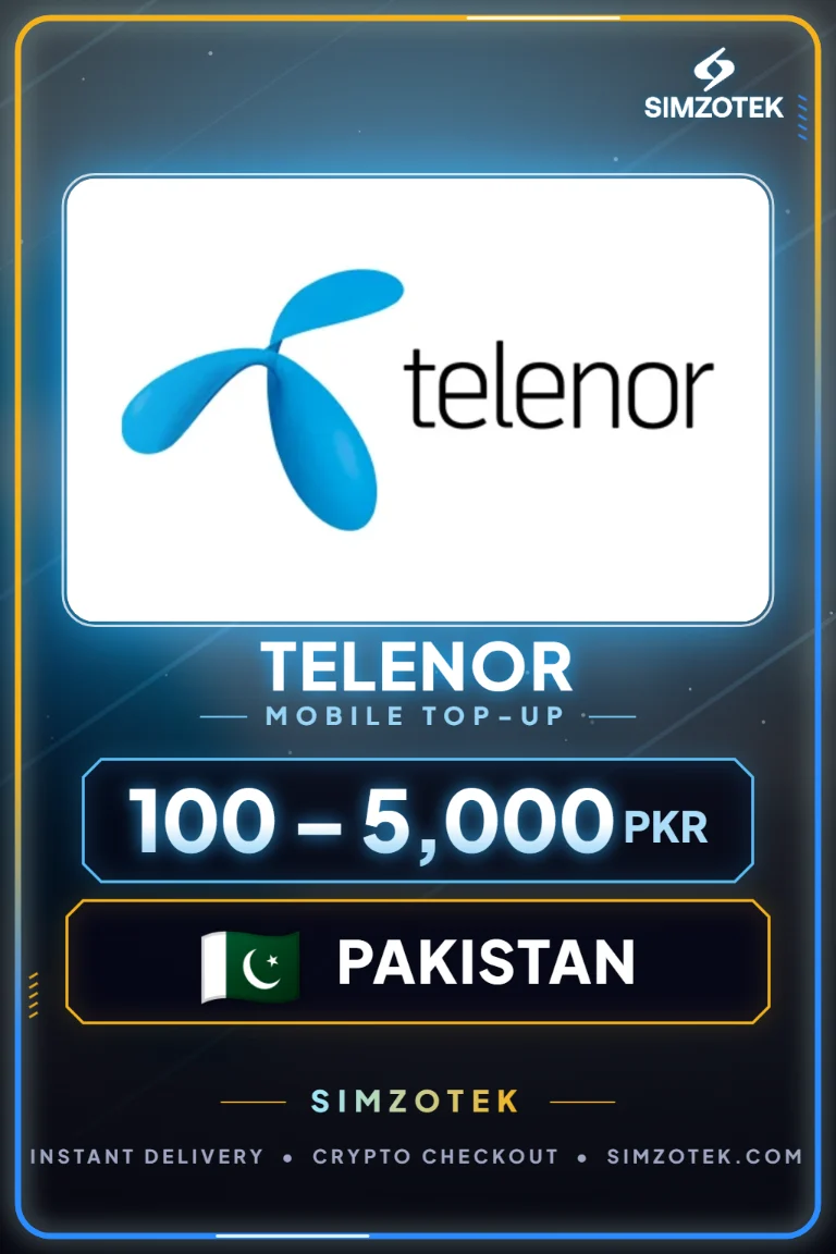 Telenor Mobile Top-Up (Pakistan)
