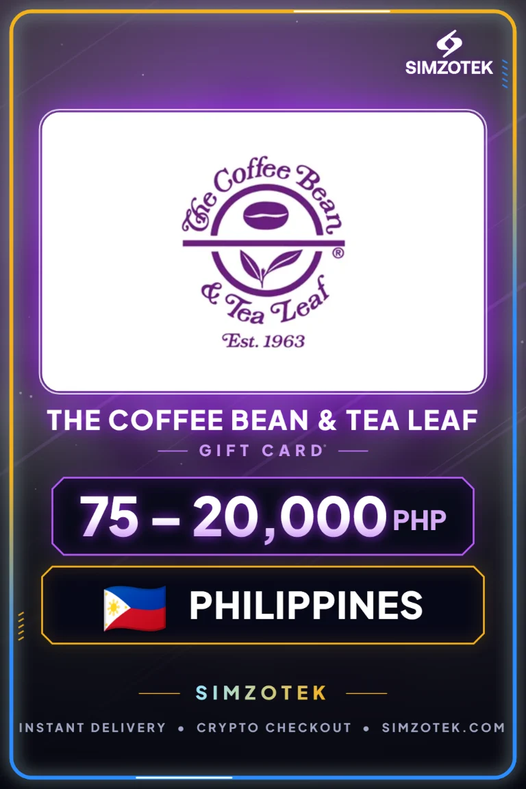 The Coffee Bean & Tea Leaf Geschenkkarte (Philippinen)