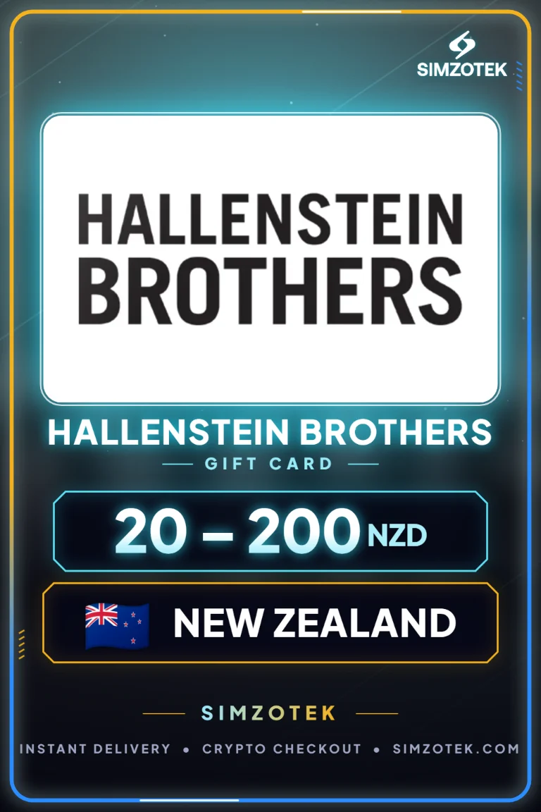 บัตรของขวัญ Hallenstein Brothers (นิวซีแลนด์)