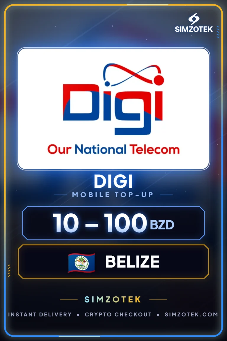 Digi mobiliojo ryšio papildymas (Belizas)