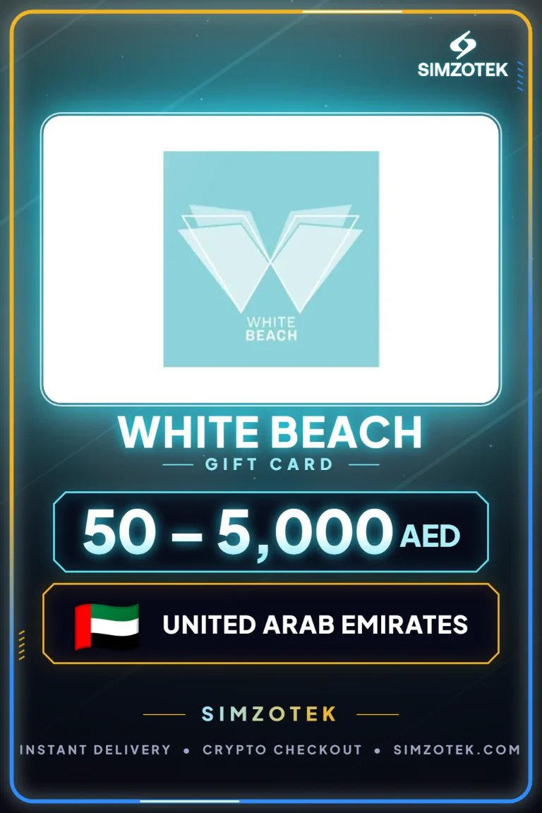 Dárková karta WHITE Beach (Spojené arabské emiráty)