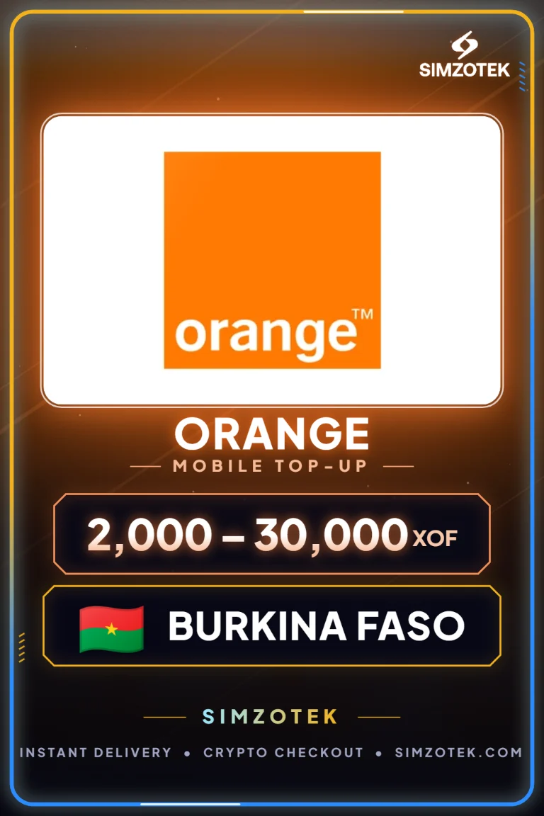 Orange Mobile Top-Up (Burkina Faso)