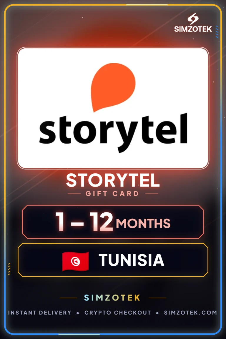 Carta regalo Storytel (Tunisia)