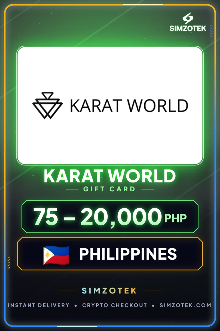 Karat World 기프트카드 (필리핀)