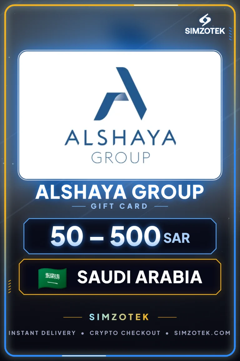 Carta regalo Alshaya Group (Arabia Saudita)