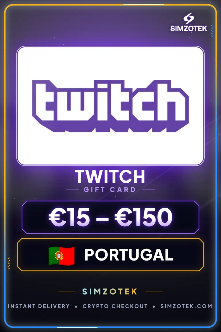 Подарок картичка Twitch (Португалија)