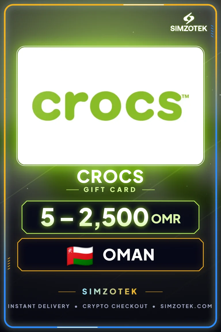 Crocs Gift Card (Oman)