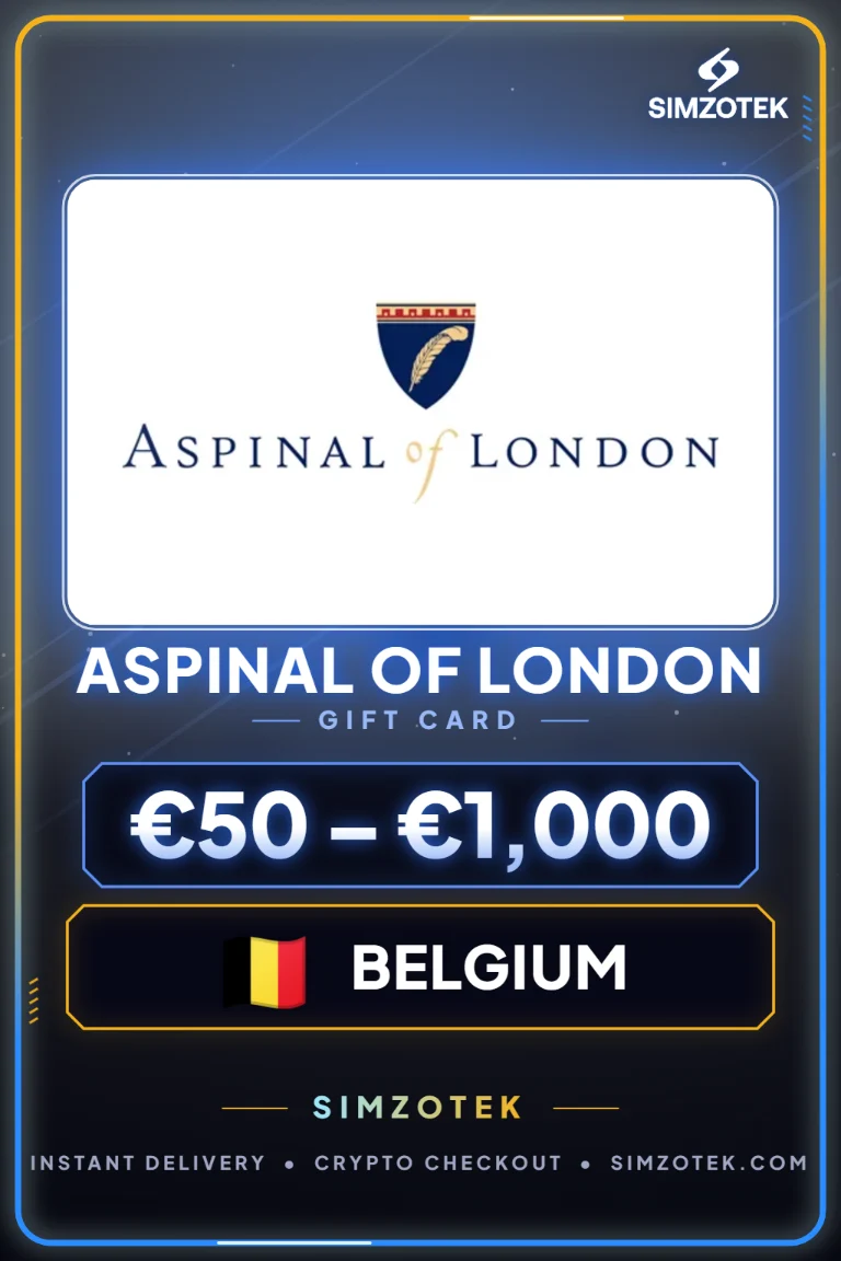 Aspinal of London Gift Card (Belgium)