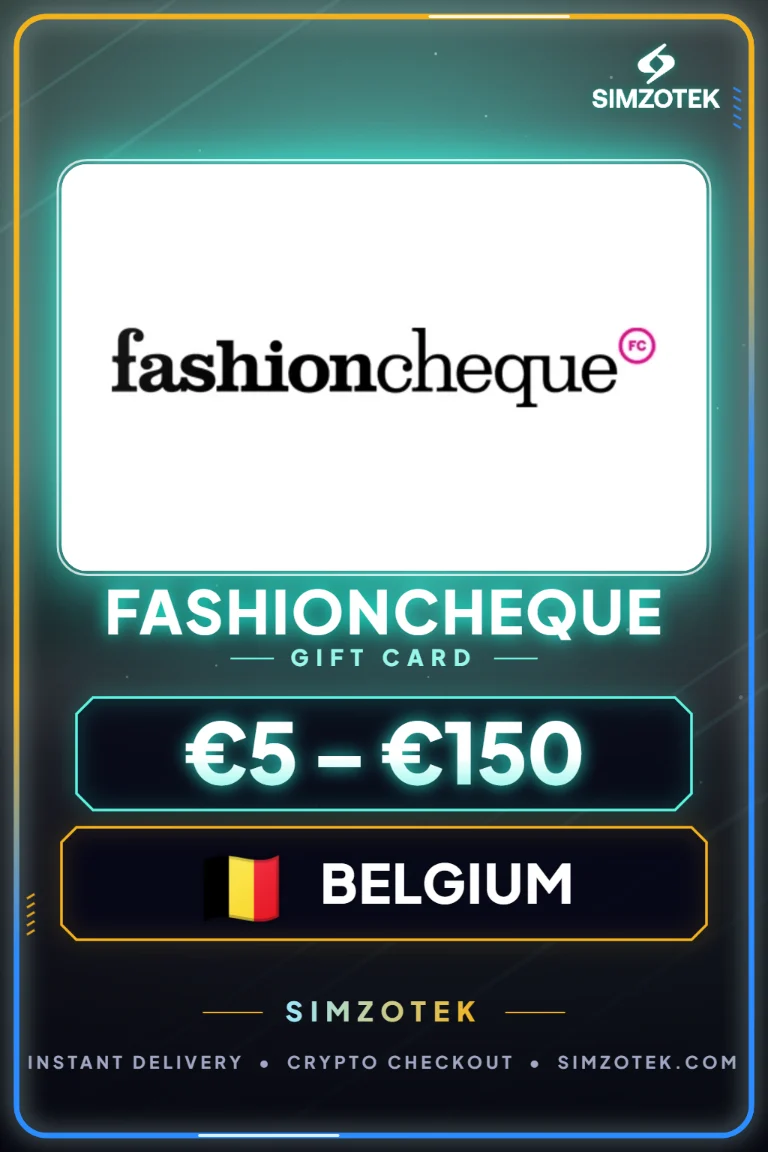 บัตรของขวัญ Fashioncheque (เบลเยียม)