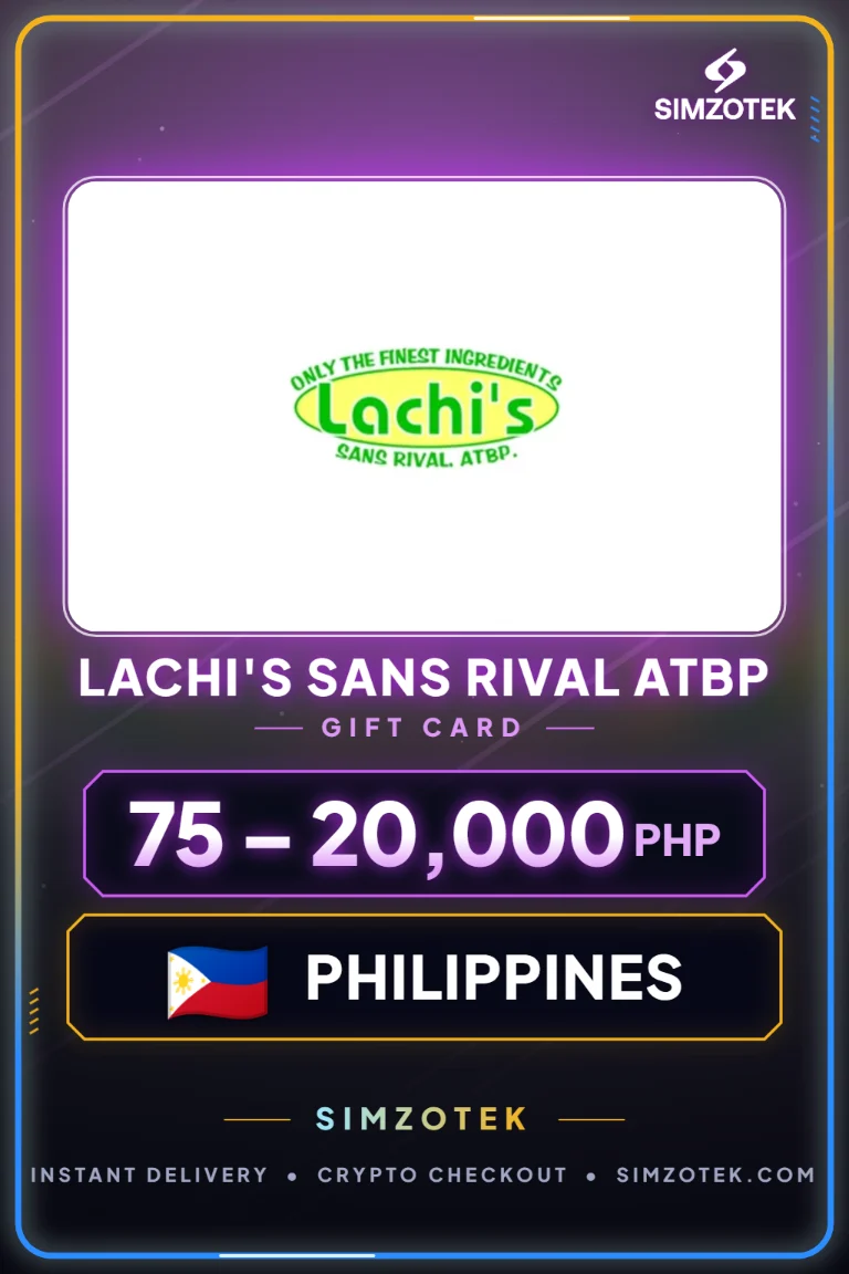 Поклон картица Lachi's Sans Rival Atbp (Филипини)