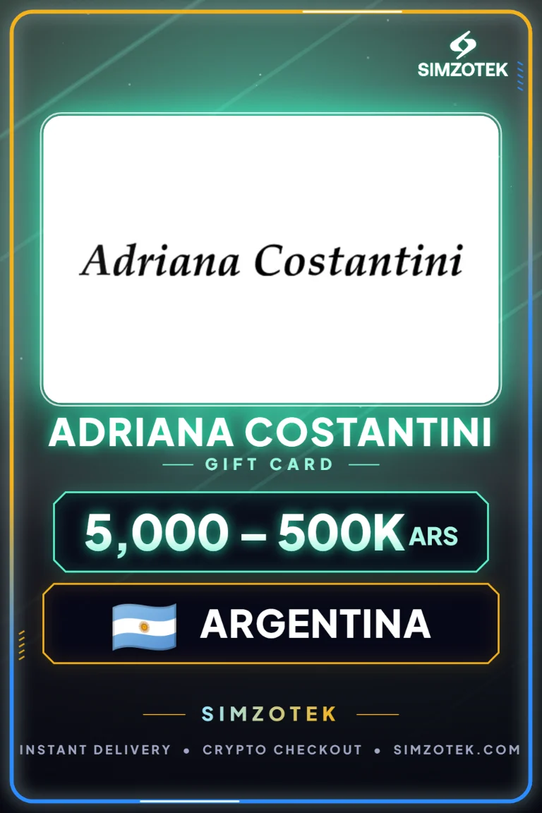 بطاقة هدايا Adriana Costantini (الأرجنتين)