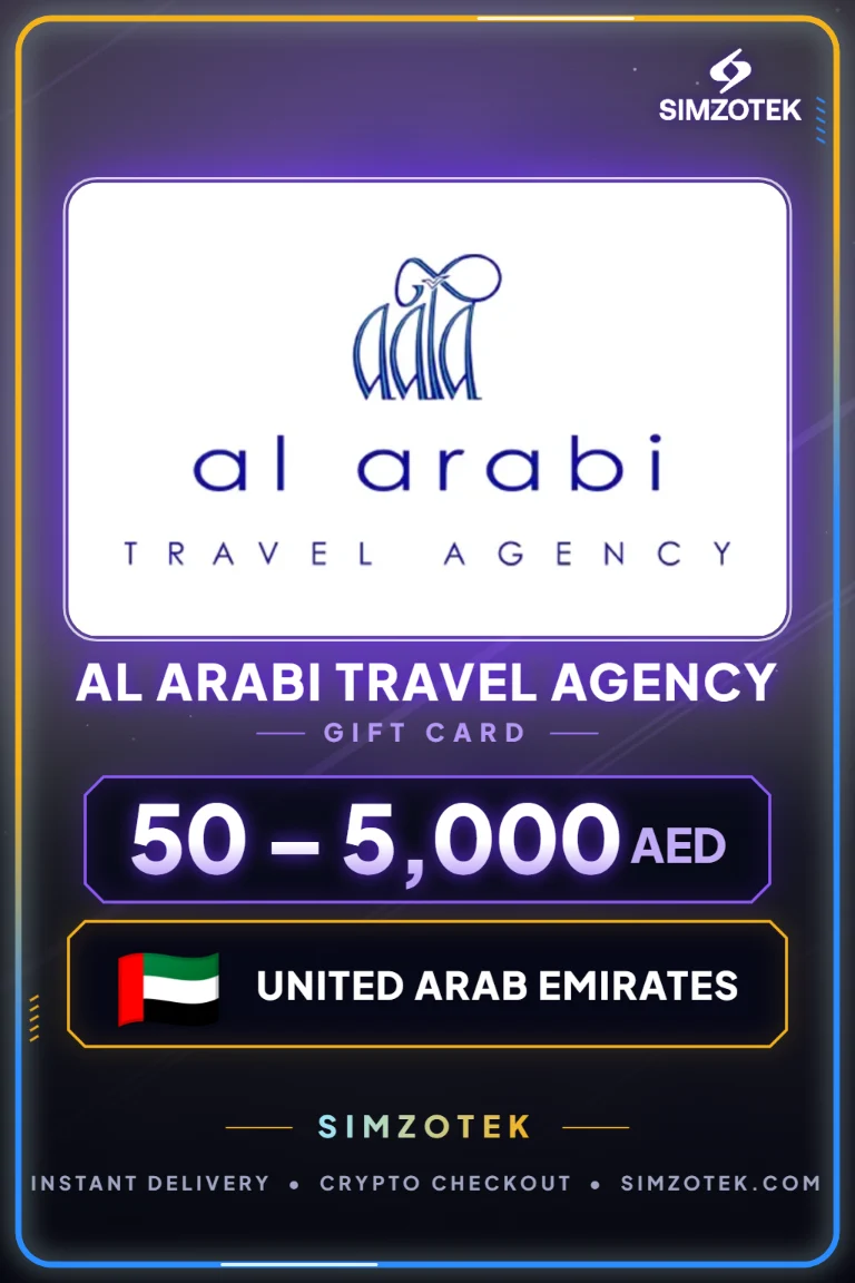 Al Arabi Travel Agency 기프트카드 (아랍에미리트)
