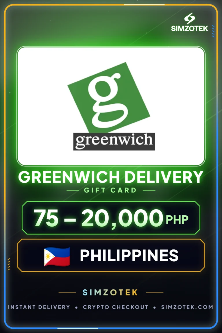 Carta regalo Greenwich Delivery (Filippine)