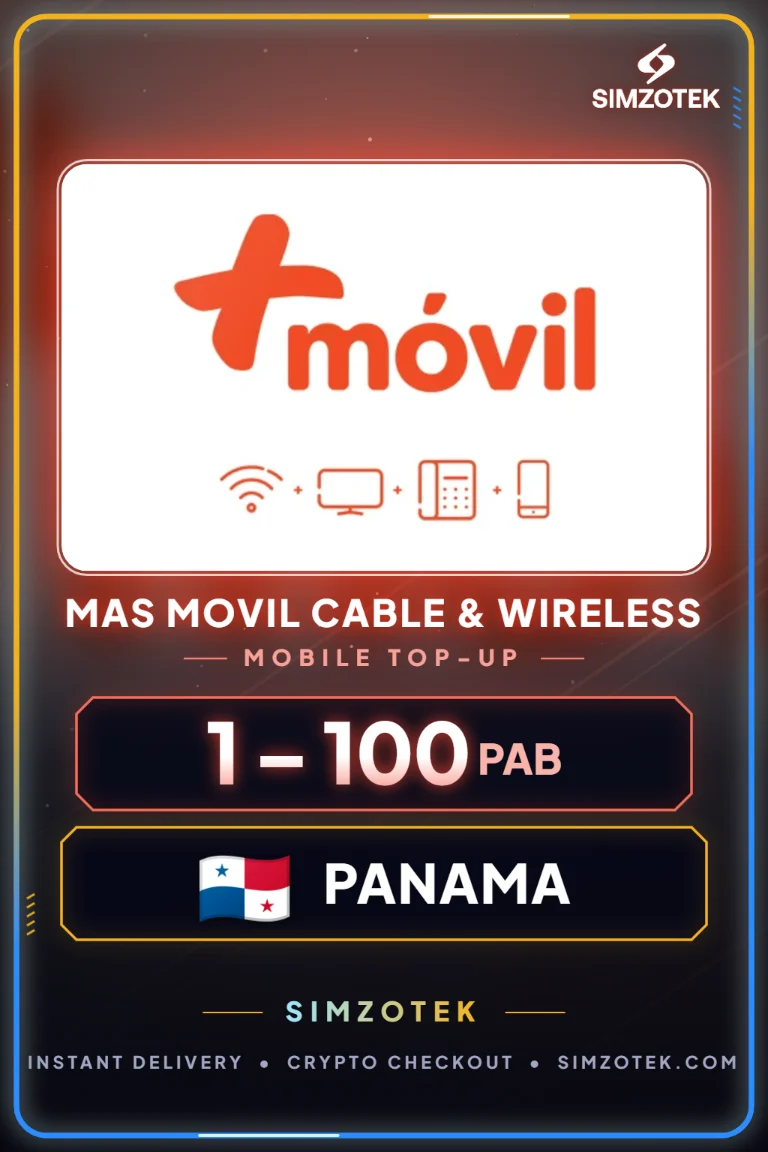 Doładowanie Mas Movil Cable & Wireless (Panama)