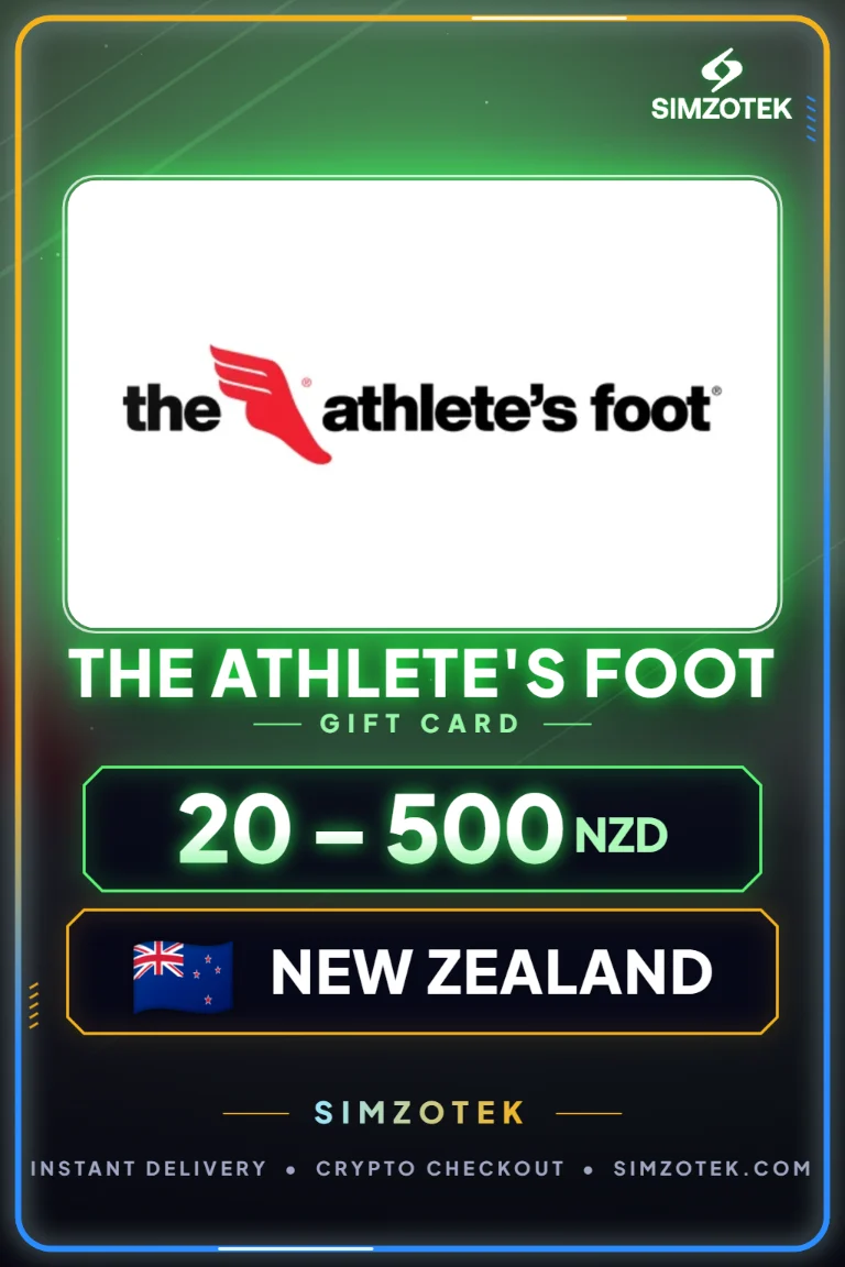 Поклон картица The Athlete's Foot (Нови Зеланд)
