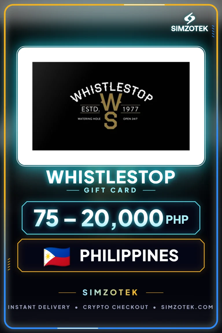 Carta regalo Whistlestop (Filippine)