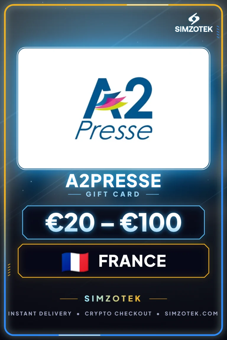 Carta regalo A2Presse (Francia)
