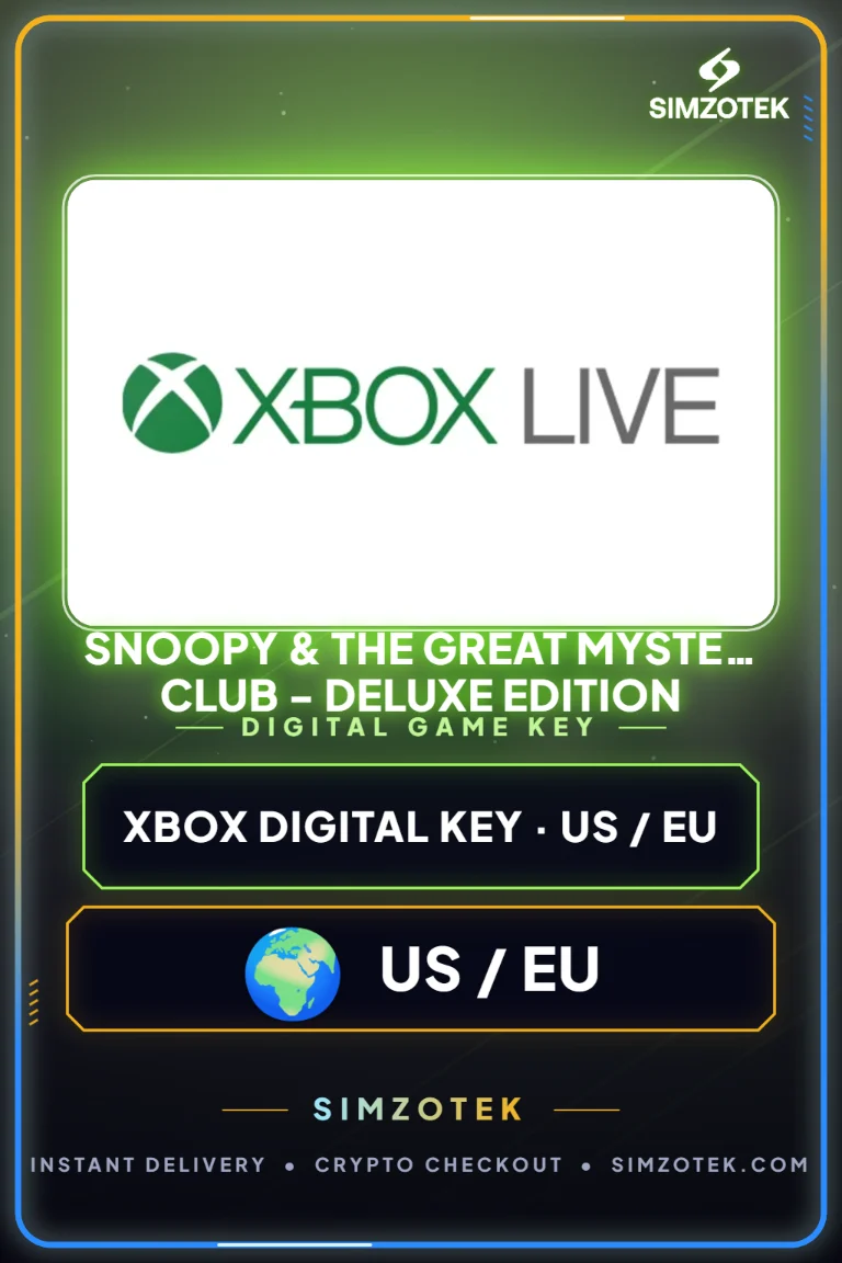 Snoopy & The Great Mystery Club - Deluxe Edition - Xbox Digital Key