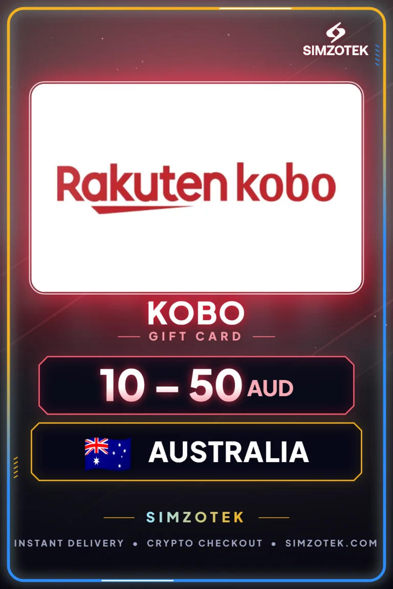 Card cadou Kobo (Australia)