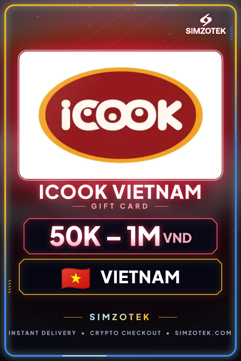 Carta regalo iCOOK Vietnam (Vietnam)