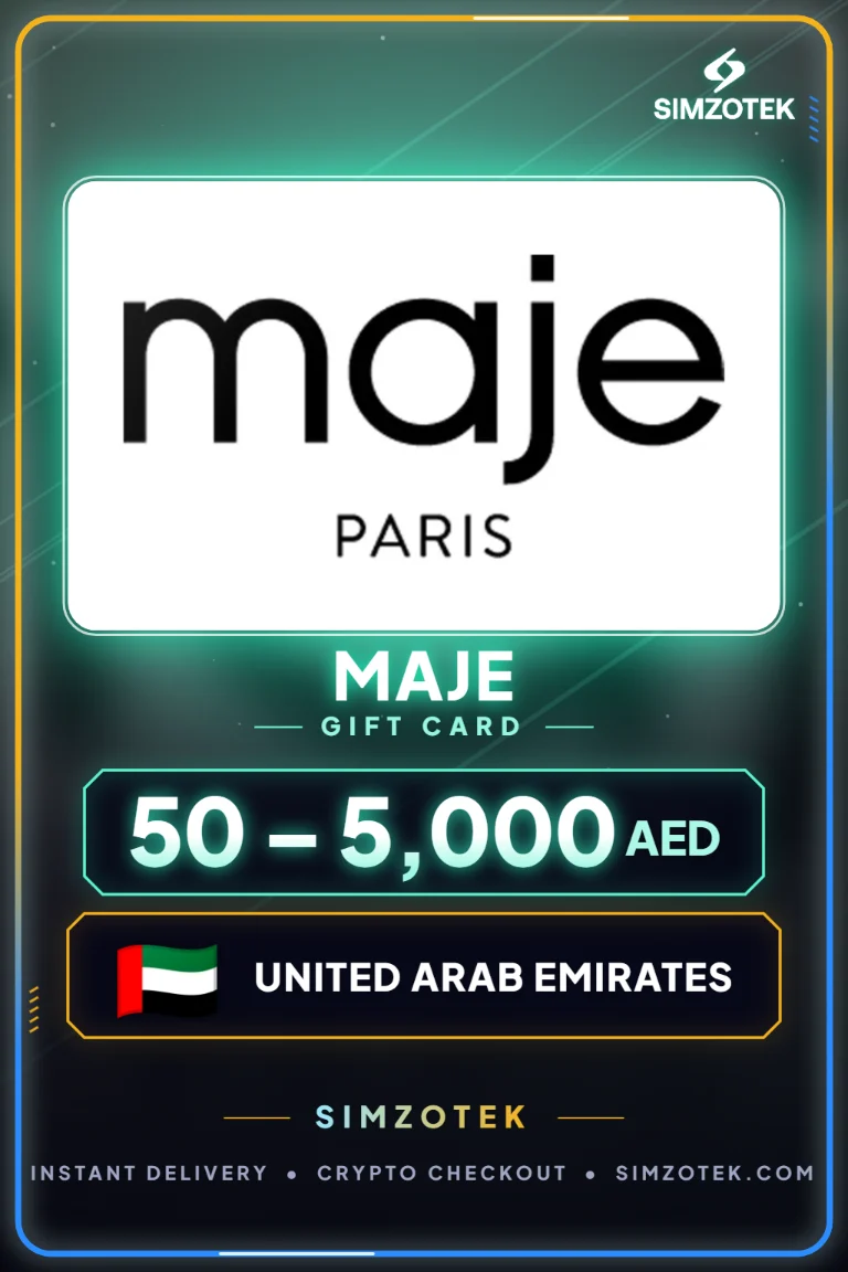บัตรของขวัญ Maje (สหรัฐอาหรับเอมิเรตส์)