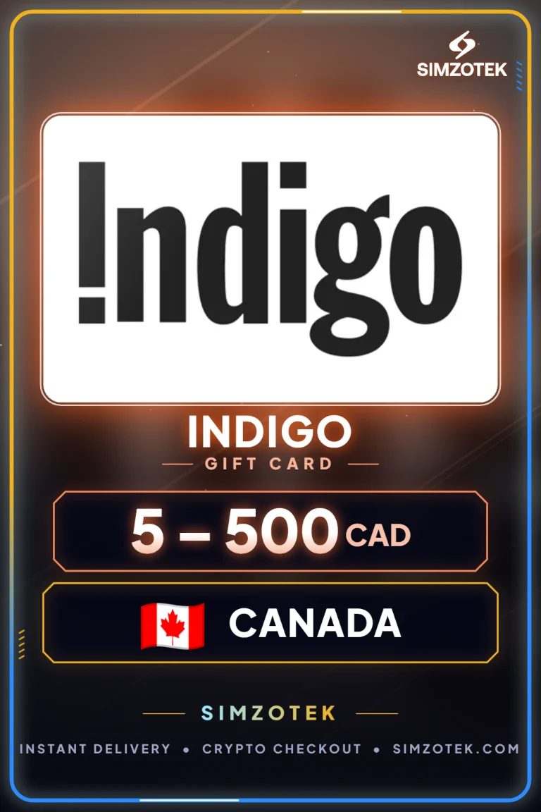 Indigo Geschenkkarte (Kanada)