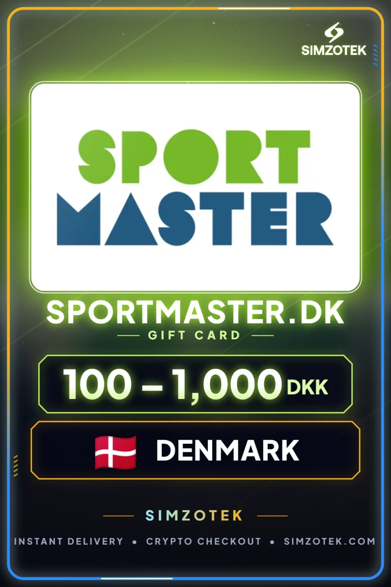 SPORTMASTER.dk dovanų kortelė (Danija)