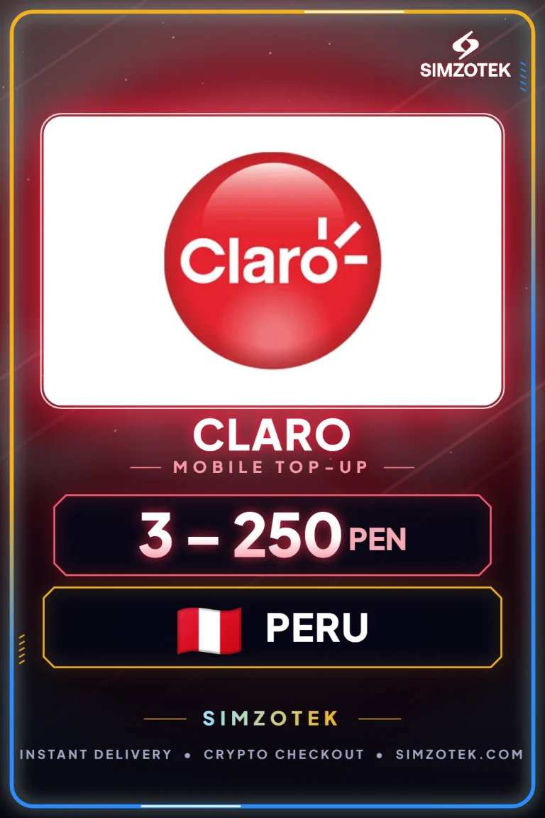 Claro Mobile Top-Up (Peru)