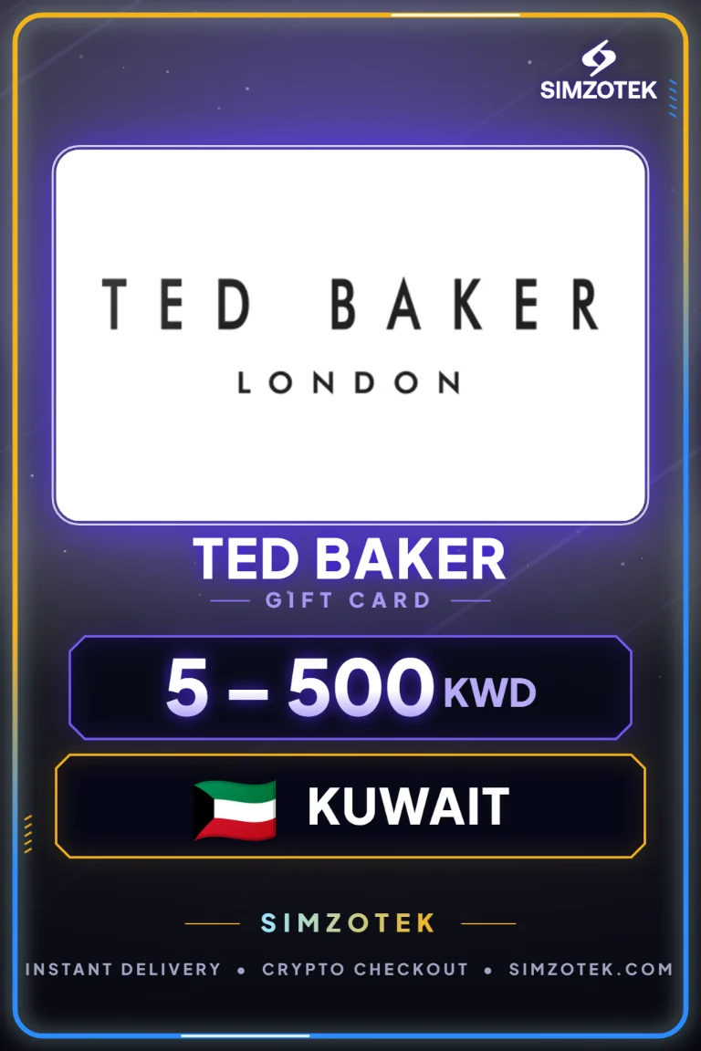 Ted Baker 기프트카드 (쿠웨이트)