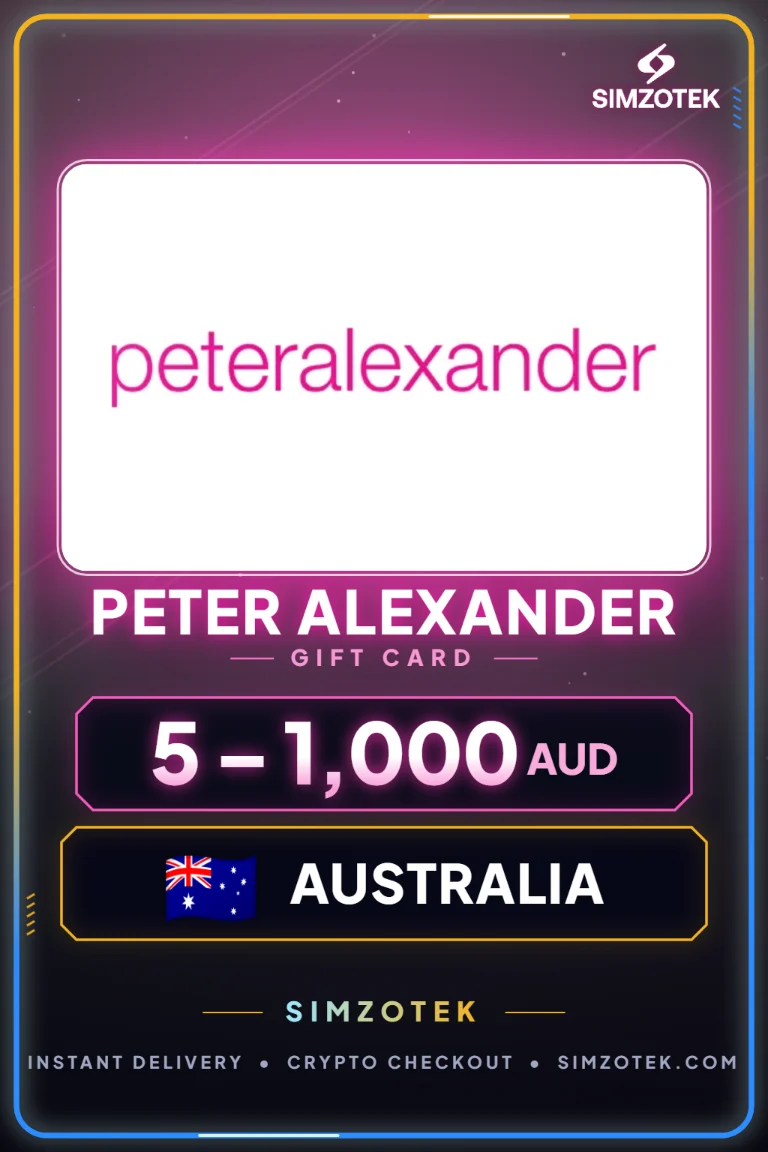 Peter Alexander Geschenkkarte (Australien)