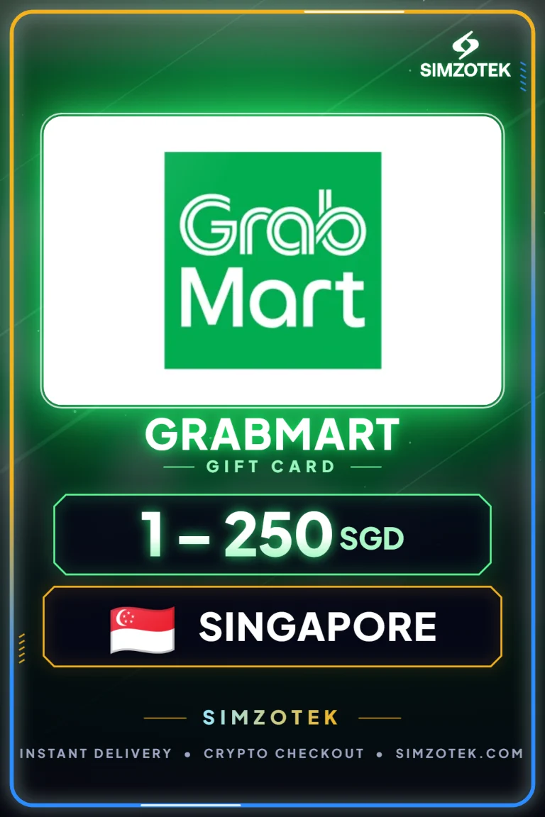 Поклон картица GrabMart (Сингапур)