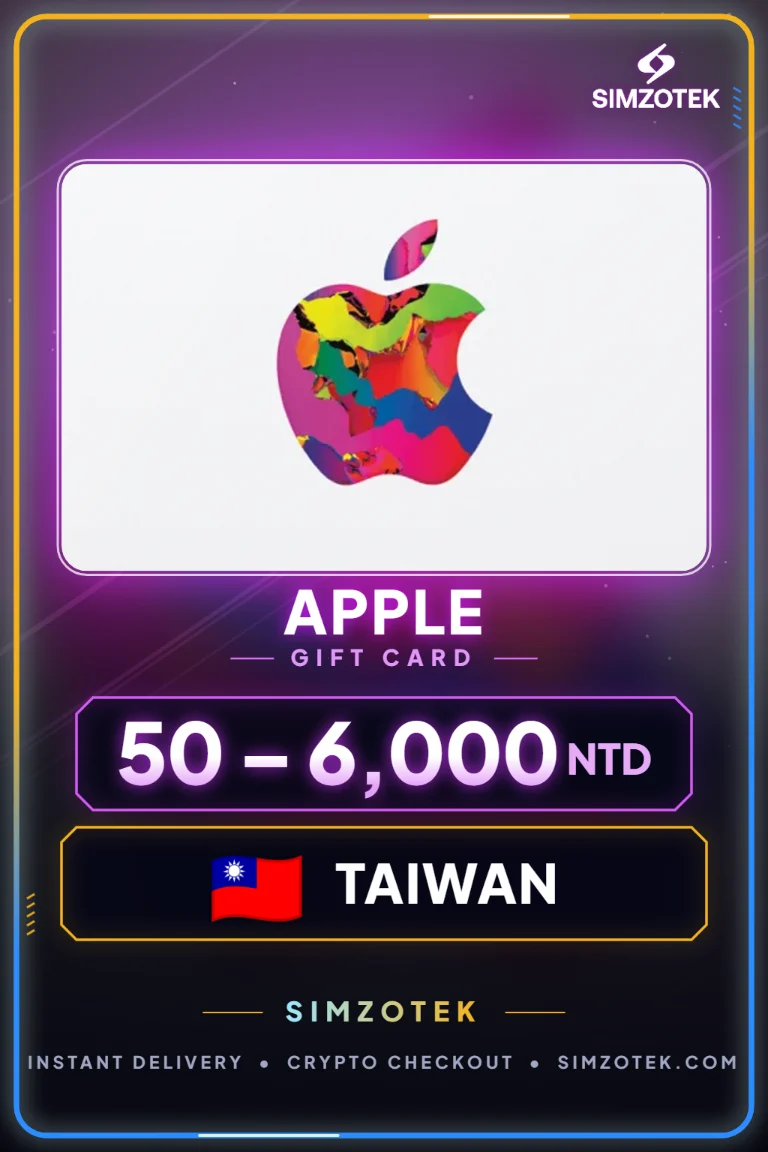 Dárková karta iTunes (Tchaj-wan)