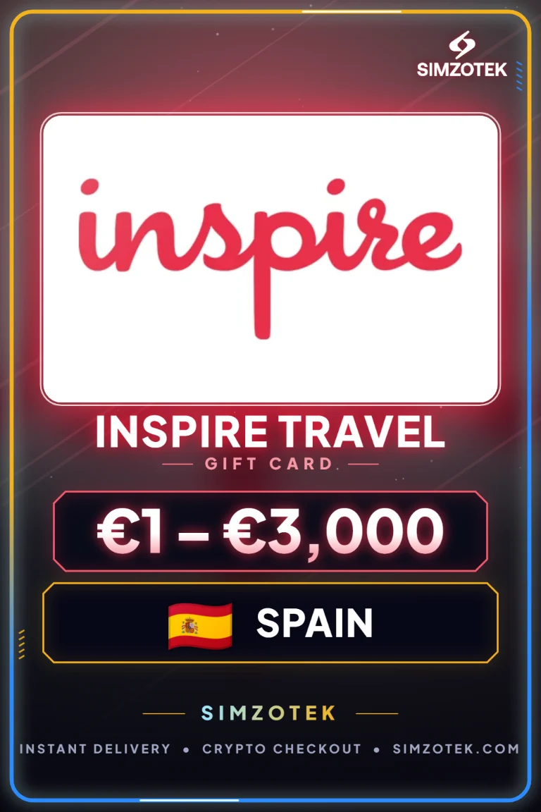 Dárková karta Inspire Travel (Španělsko)
