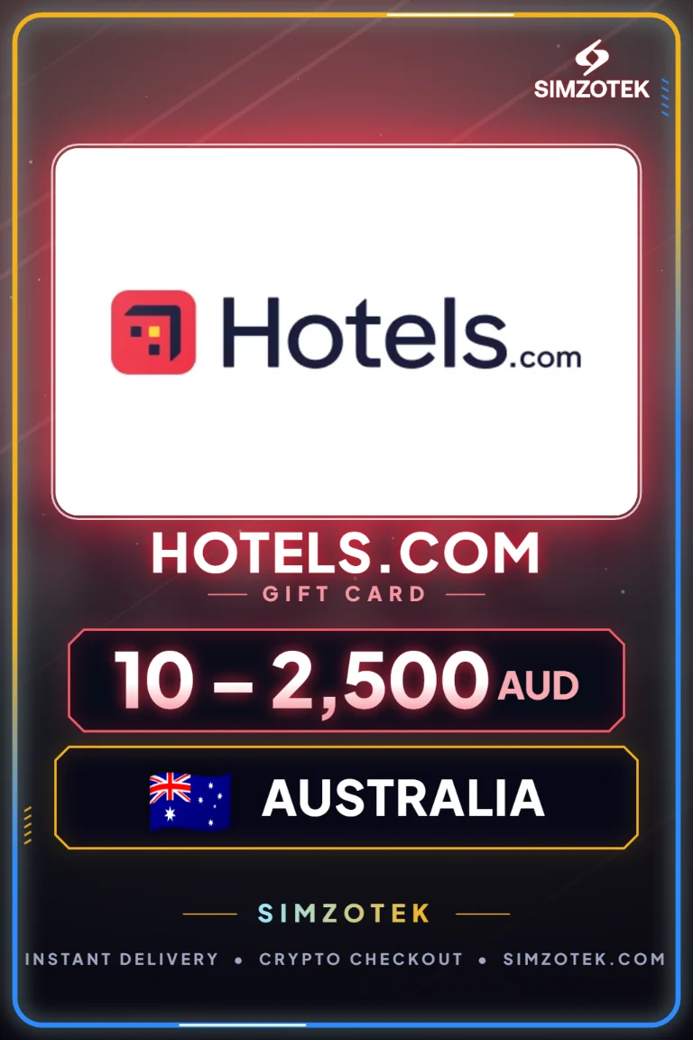 Carta regalo Hotels.com (Australia)