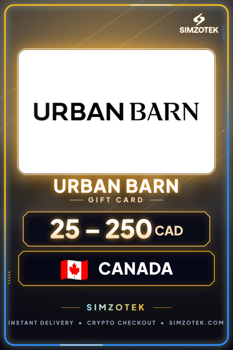 Urban Barn Geschenkkarte (Kanada)