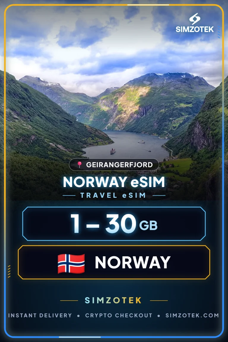 Norway eSIM – Data Plans