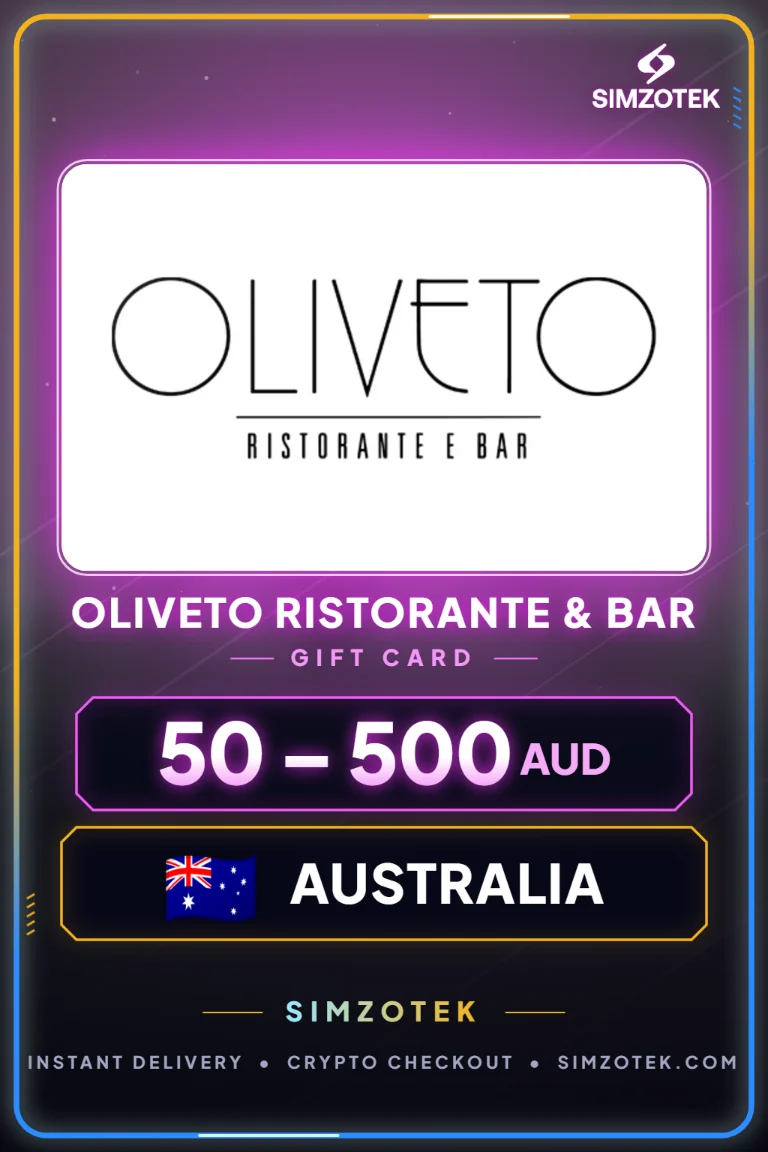 بطاقة هدايا Oliveto Ristorante & Bar (أستراليا)