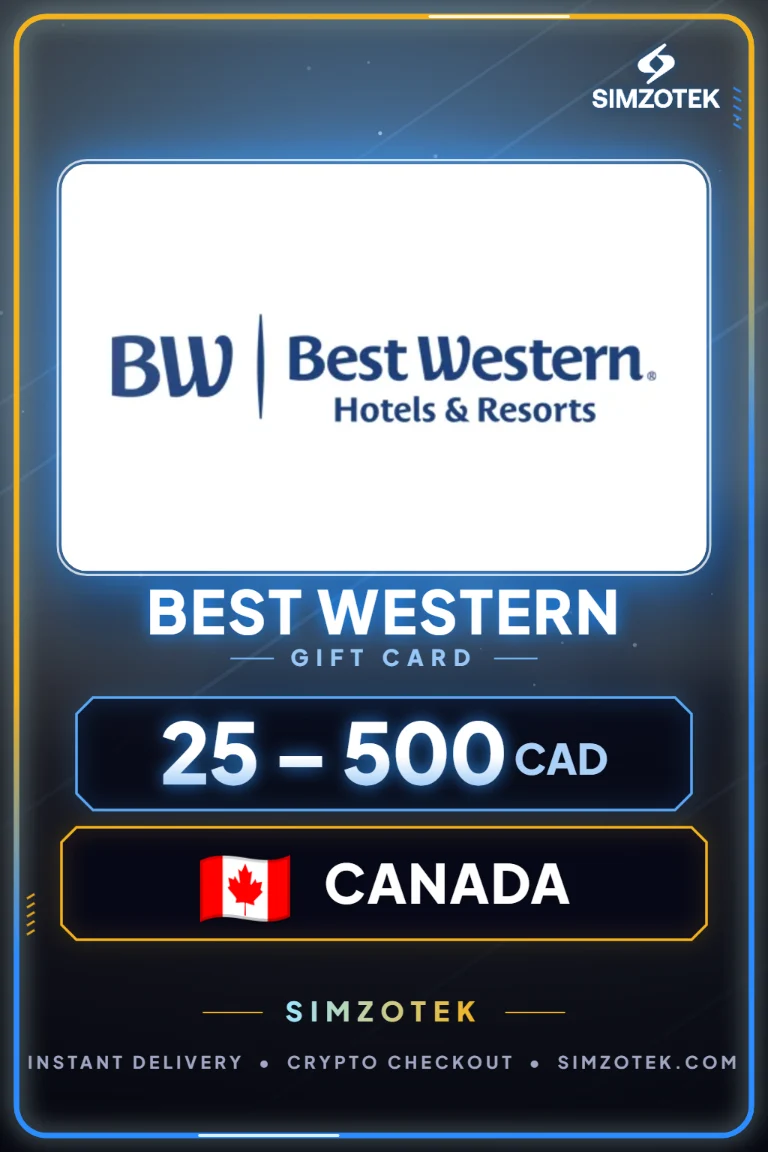 Best Western Geschenkkarte (Kanada)
