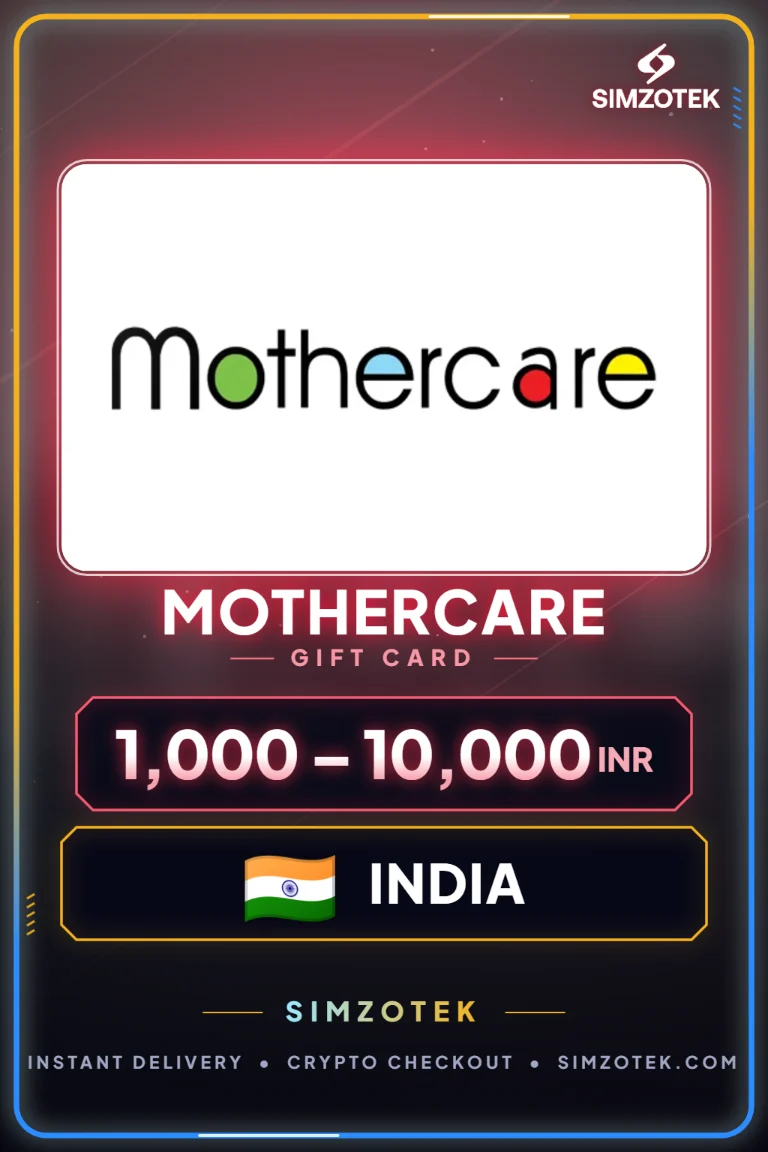 MotherCare Gift Card (India)