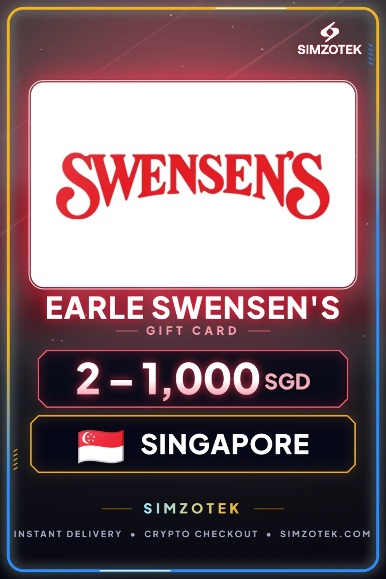 Earle Swensen's Hediye Kartı (Singapur)