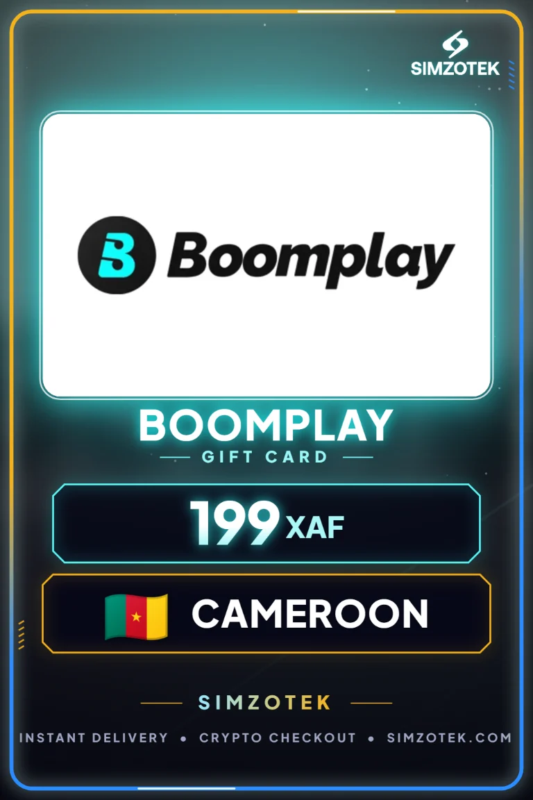 Boomplay Gift Card (Cameroon)