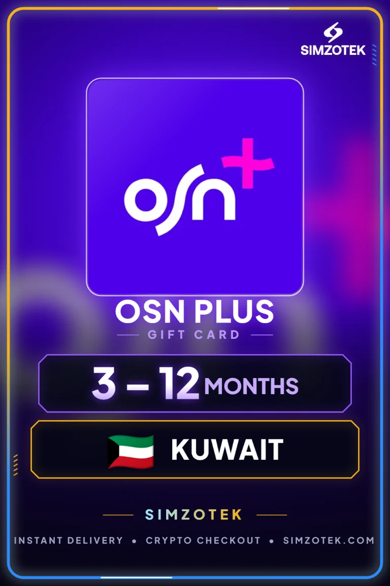 OSN Plus Gift Card (Kuwait)