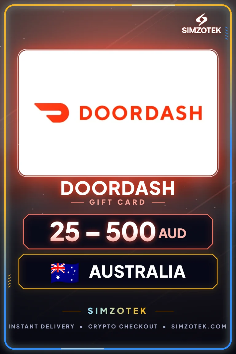 DoorDash Gift Cards (Australia)