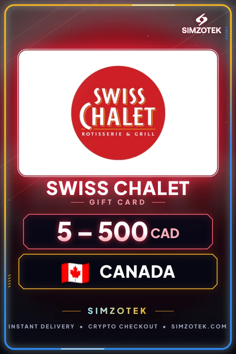 Carta regalo Swiss Chalet (Canada)