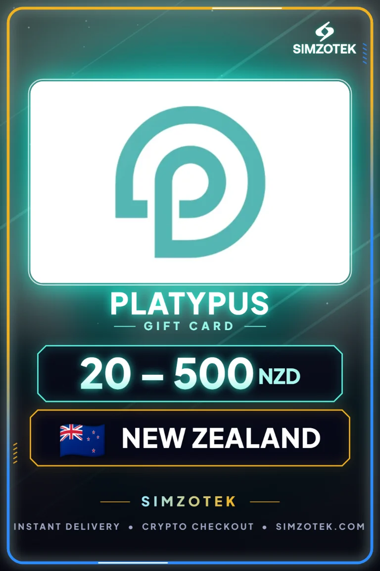 Platypus Geschenkkarte (Neuseeland)