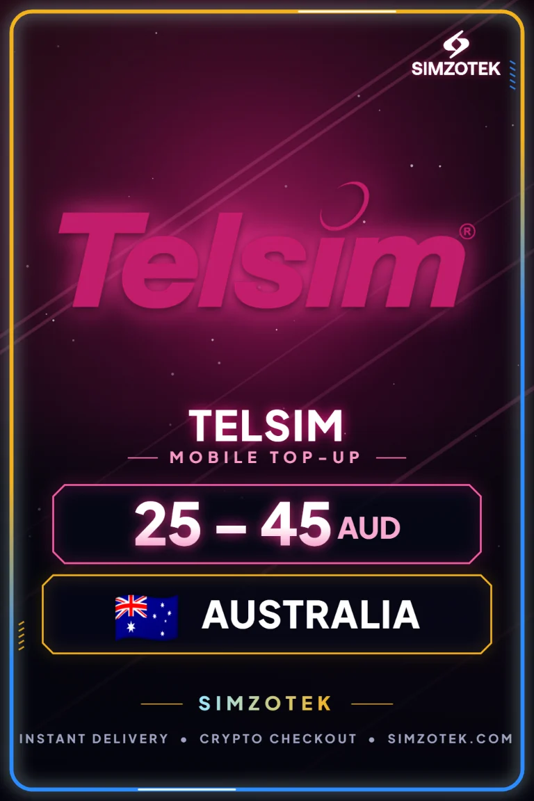 Telsim Prepaid-Guthaben (Australien)
