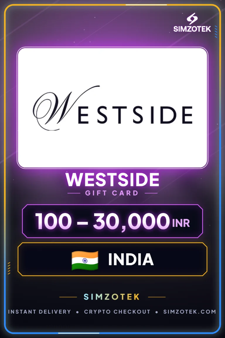 Подарок картичка Westside (Индија)